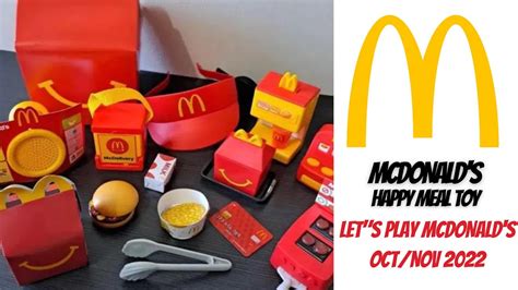 McDonald’s Happy Meal Toy October/ November 2022 : Let's Play McDonald's - YouTube