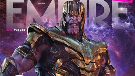 Thanos Graces The Cover of Empire in Full Armor For AVENGERS: ENDGAME — GeekTyrant