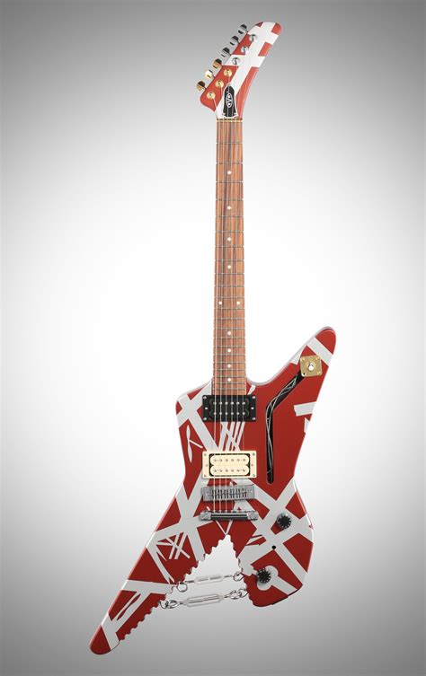 EVH Eddie Van Halen Striped Series Shark Electric Guitar