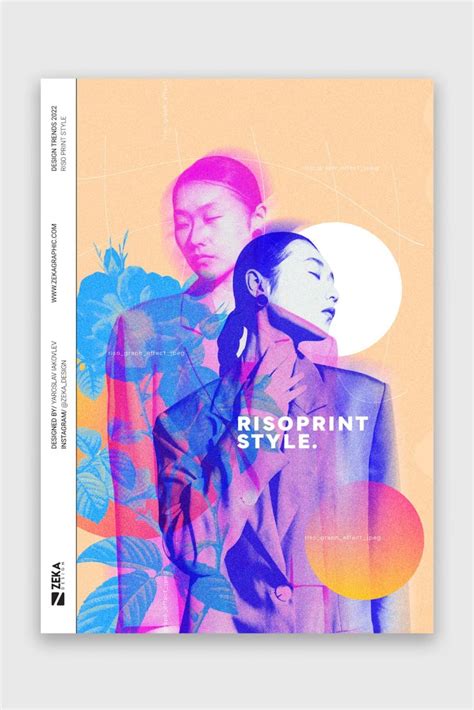 12 Graphic Design Trends 2022 - Zeka Design in 2022 | Risograph design ...