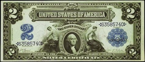 Paper Money of the United States: Two Dollar Silver Certificate, Series of 1899 American ...