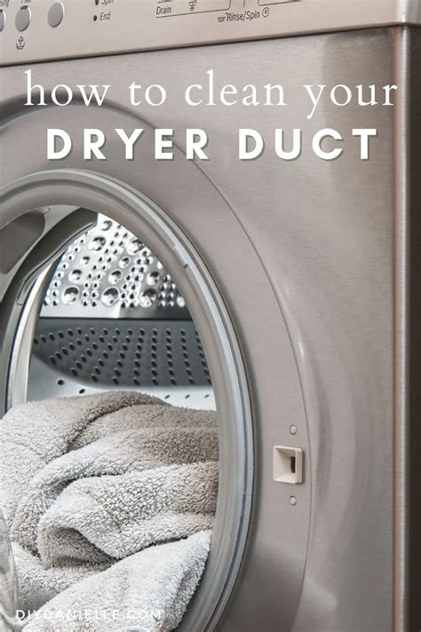 How to Clean Your Dryer Vent - DIY Danielle®