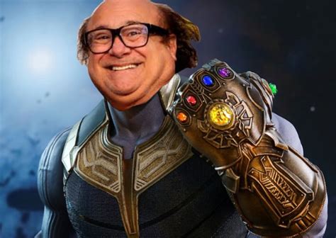 Danny Devito as Thanos. | Danny Devito Worship Cult Amino