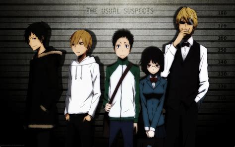 Durarara!! HD Wallpaper: The Usual Suspects