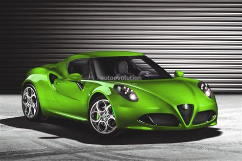 Alfa Romeo 4C Looks Good in Blue - autoevolution