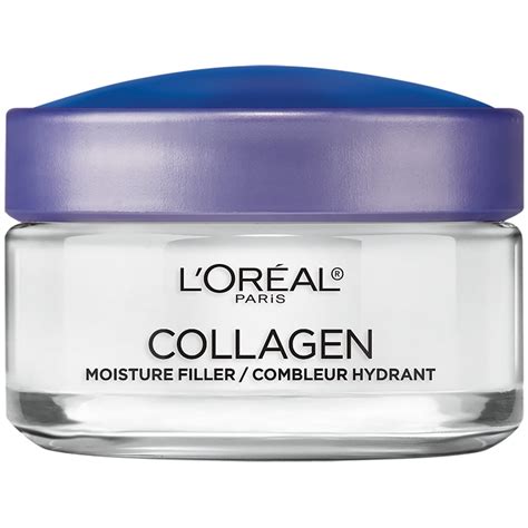 L'Oreal Paris Moisture Filler Facial Day Night Cream, Lightweight Collagen, 1.7 oz. - Walmart ...