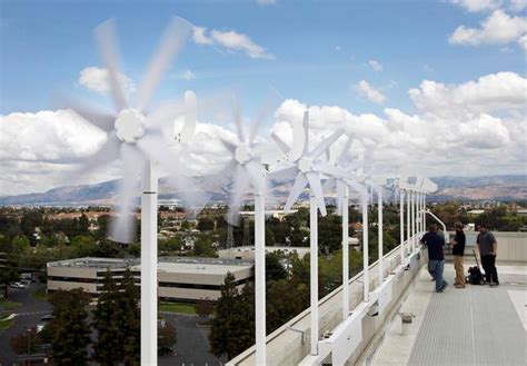 Intel catches the wind with rooftop micro-turbine array – Silicon Valley