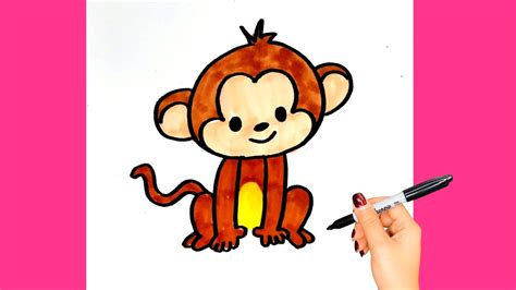 Hướng dẫn vẽ con khỉ | How to draw a monkey | THƯ VẼ | Tổng quát những ...