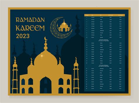 Ramadan 2024 Calendar And Timings For My Location - Fran Melantha