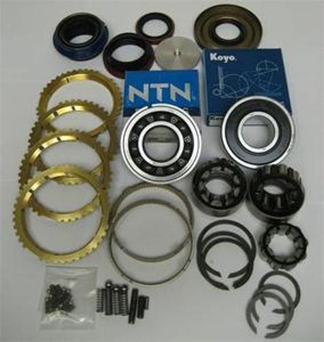 NV3550 TRANSMISSION REBUILD KIT WITH SYNCHRO RINGS & 33mm OD C/S BEARINGS FITS '00-'04 JEEP ...