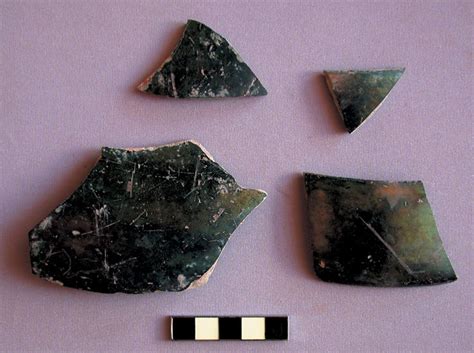 1: Northern Black Polished ware sherds (NBP) (scale in cm). | Download Scientific Diagram