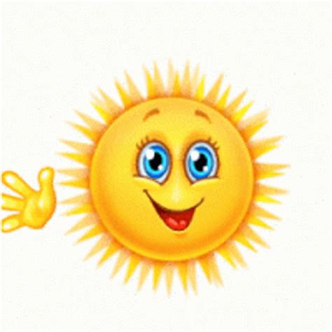 Sun Waving GIF - Sun Waving Hi - Discover & Share GIFs | Animated ...