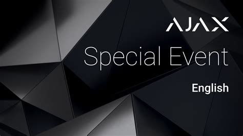 Ajax Special Event 2021 — English - YouTube