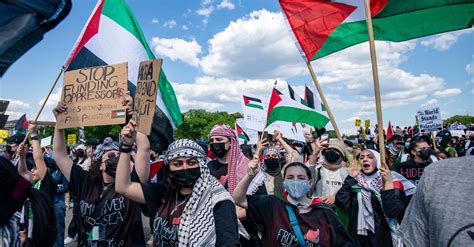 In Washington, Hundreds Take Part in Pro-Palestinian Protests - The New ...