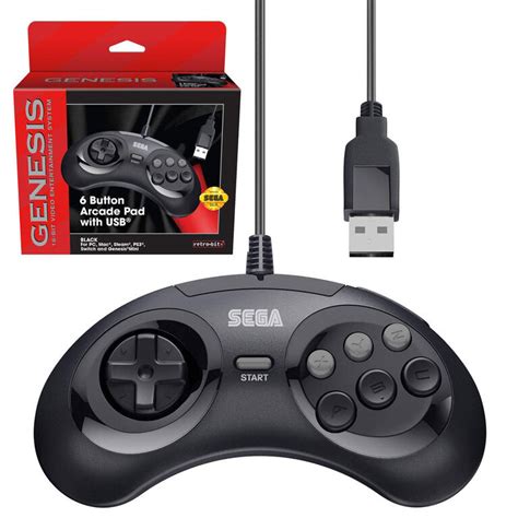 Sega Genesis Controller Black | Toys R Us Canada