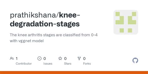 GitHub - prathikshana/knee-degradation-stages: The knee arthritis ...