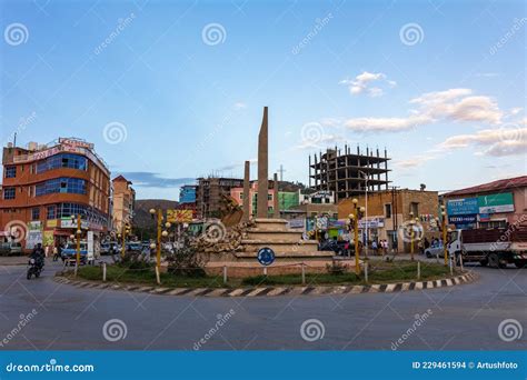 Ordinary Ethiopians On The Street Of Mekelle, The Capital City Of ...