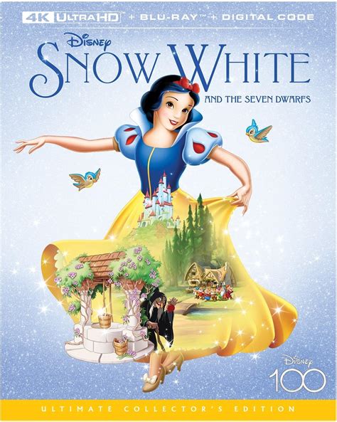 Amazon.com: SNOW WHITE 1937 US/EC/UD1/BD1/UD [4K UHD] : David Hand, Walt Disney, Walt Disney ...