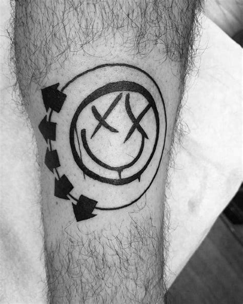 50 Blink 182 Tattoos For Men - Rock Band Ink Ideas