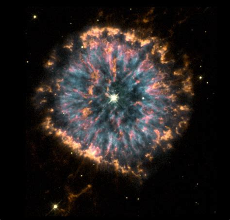 NGC 6751 (nicknamed the “Glowing Eye Nebula”) is a planetary nebula of some 0.8 light-year ...