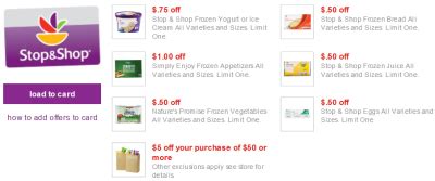 New Stop & Shop Digital Store Coupons – Over $8 in Savings | Living Rich With Coupons®