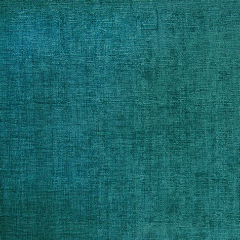 Teal Blue and Teal Solid Velvet Upholstery Fabric