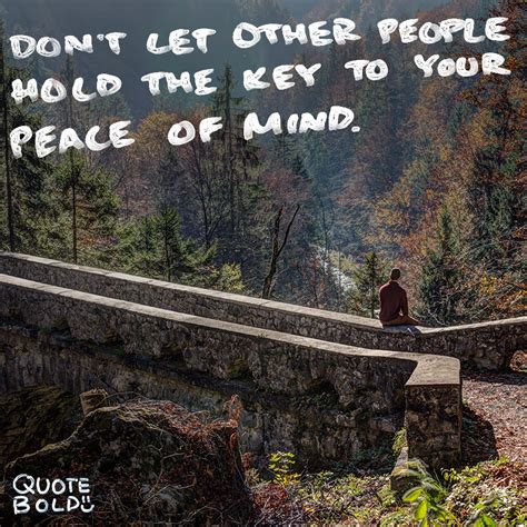 20 Peace of Mind Quotes [Images + Free eBook Download] - Quote Bold