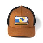 The Appalachian: Pennsylvania Hat | Snapback Trucker Patch Hat – RepresentPA