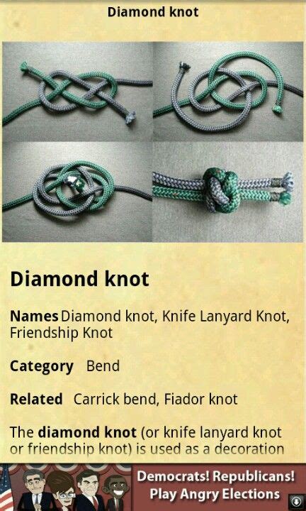 Lanyard knot – Artofit