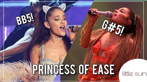 Easiest Ariana Grande High Notes - Princess of Ease - YouTube