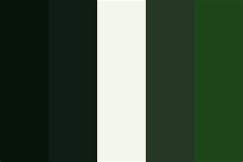 dark and green Color Palette