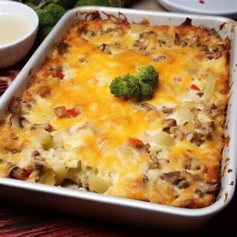 Christmas Breakfast Casserole - Life with Susan