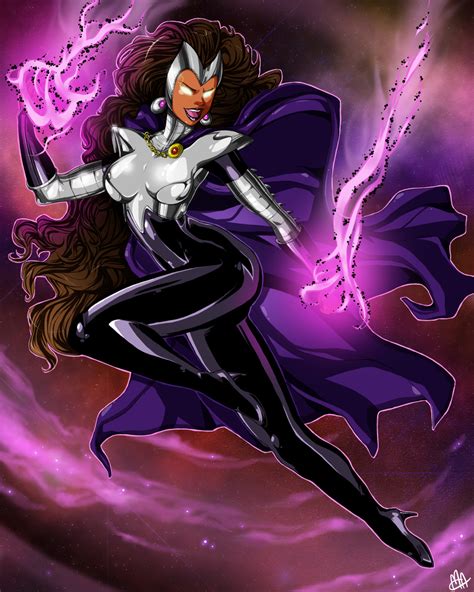 Teen Titans: Blackfire by MissAudi on DeviantArt