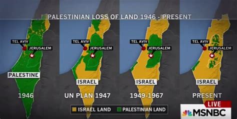 MSNBC airs 'Factually Wrong' Map of Israel & Palestine - iMediaEthics