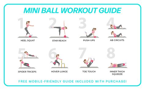 Amazon.com: URBNFit Mini Pilates Ball - Small Exercise Ball for Yoga ...