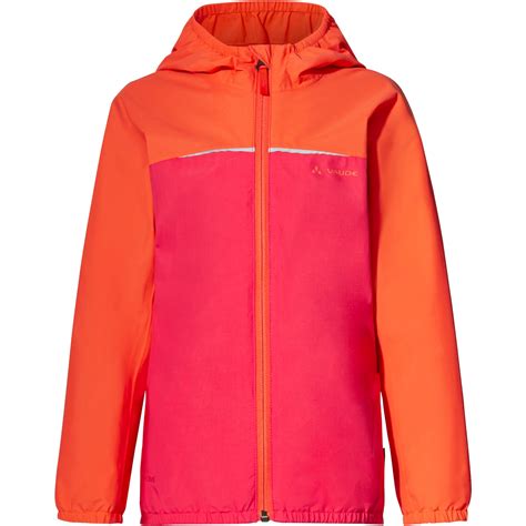 Vaude Turaco Jacket II Kids - bright pink/orange | BIKE24