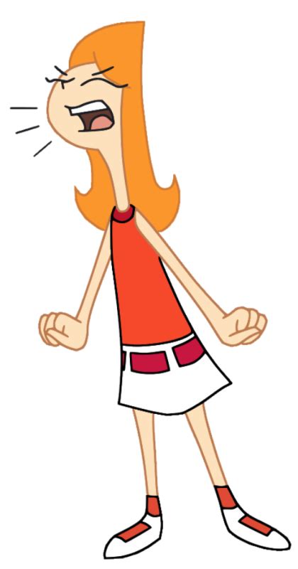 Candace Shouting Loudly