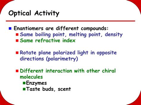 PPT - Optical Activity PowerPoint Presentation, free download - ID:726103