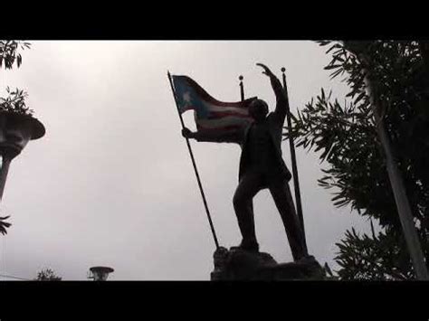 Pedro Albizu Campos statue - YouTube