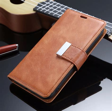 For iPhone X XS Max XR Luxury Leather Case Wallet Men's Cell Phone Cases For Apple iPhone 6 6s 7 ...