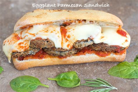 Eggplant Parmesan Sandwich | Healing Tomato Recipes