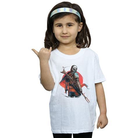 Star Wars Girls The Mandalorian Blaster Rifles Cotton T-Shirt - Walmart.com