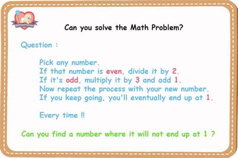 What Are The 6 Unsolved Math Problems - Mike Joseph's Free Math Worksheets