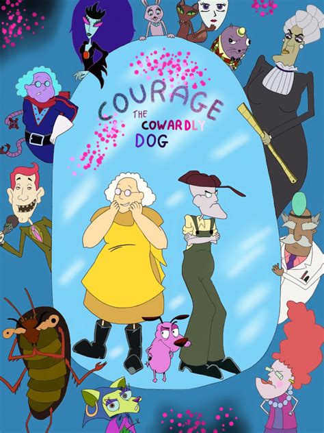 Courage the Cowardly Dog Poster 2 by WhiteMageOfTermina on DeviantArt ...