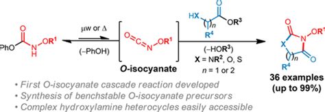 Oxygen‐Substituted Isocyanates: Blocked (Masked) Isocyanates Enable Controlled Reactivity ...