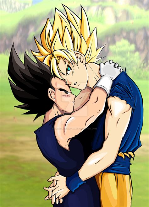 Goku X Vegeta by TRACeXvALINTYNE on DeviantArt