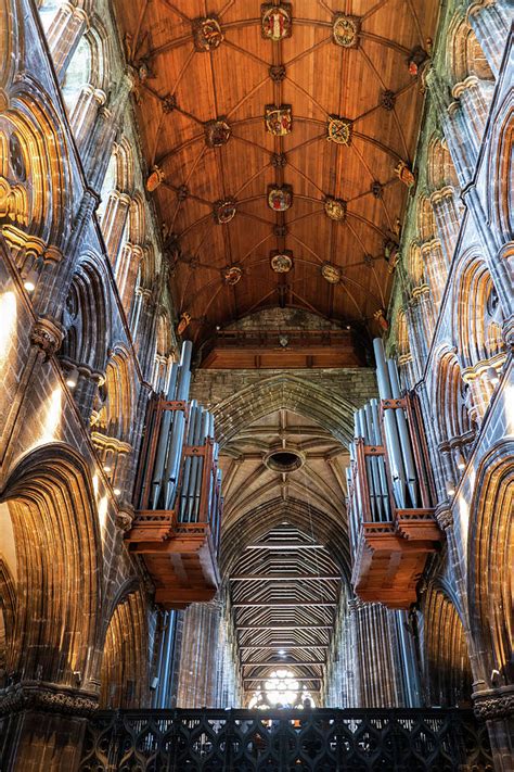 The Glasgow Cathedral Interior In Scotland Photograph by Artur Bogacki ...