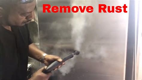 How to remove rust from your stainless steel appliances - YouTube