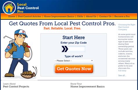 Local Pest Control Pro Review: A Better Way to Find an Exterminator?