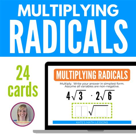 Multiplying Radicals - KATE'S MATH LESSONS